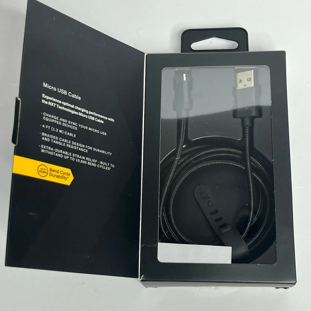 4 ft. NXT Technologies Micro USB Cable.